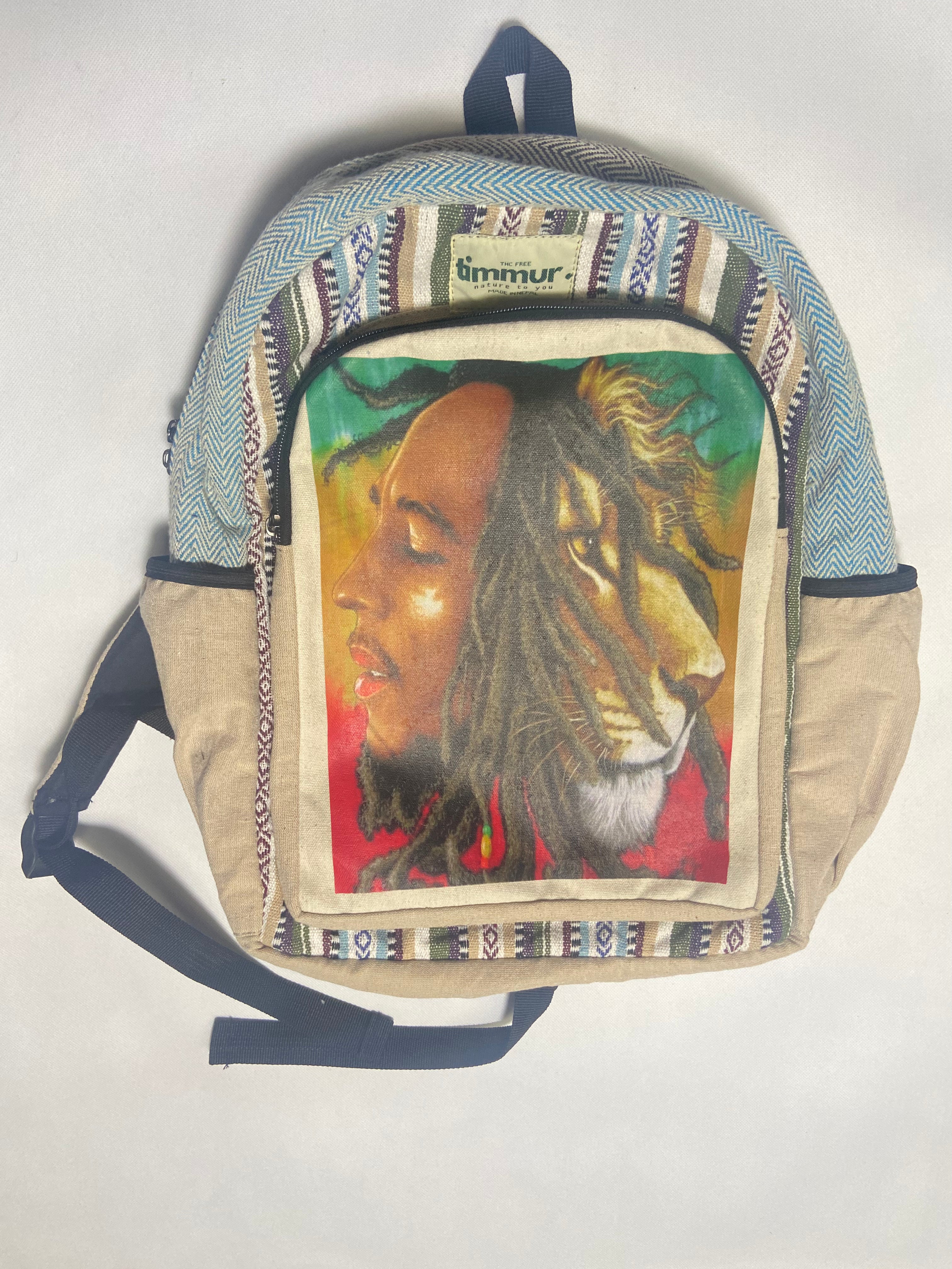 bob marley jansport backpack Timmur Unisex Hemp Backpack