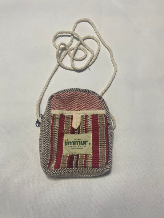 Timmur Cross Body Rope Small Hemp Bag For Women