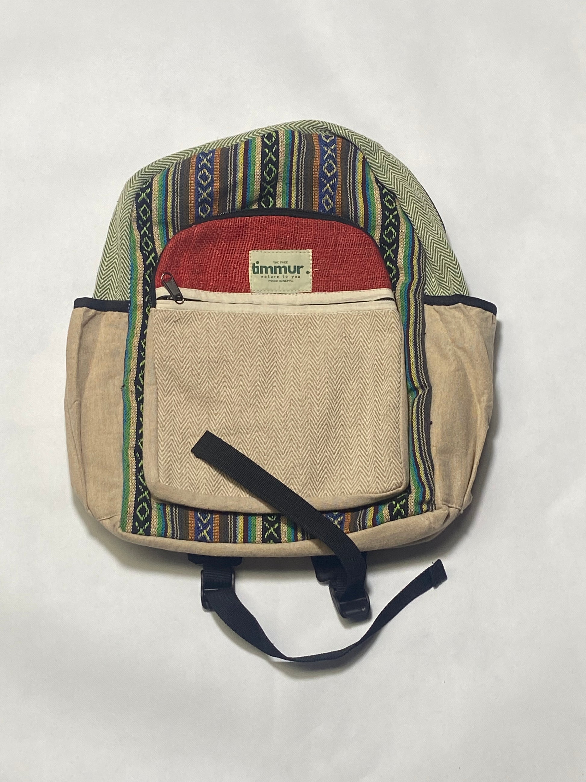 Timmur School Hemp Backpack For Men & Women
