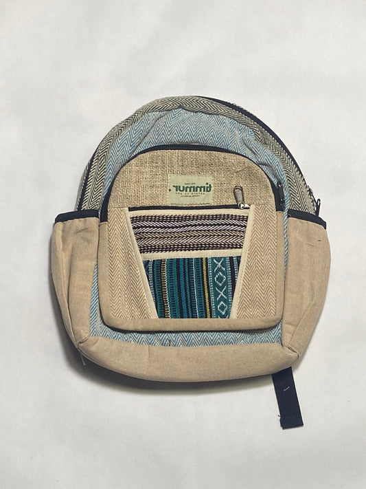 Timmur Nice Color Hemp Backpack For Men & Women