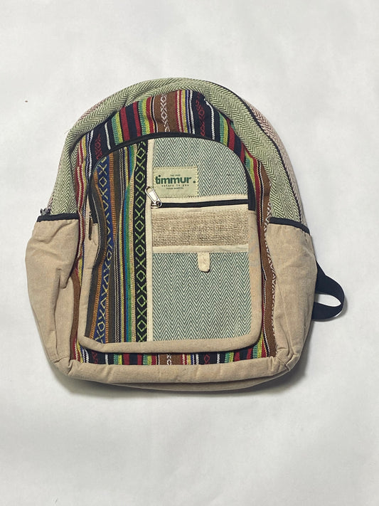 Timmur Super Comfy Hemp Backpack For Men & Women