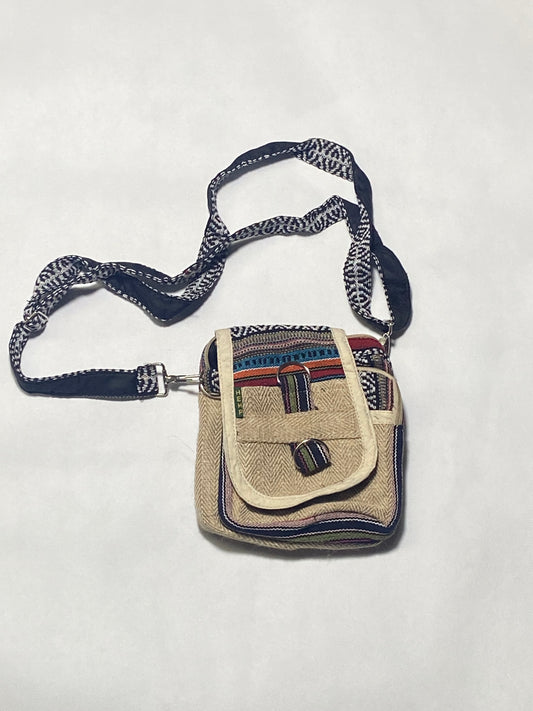 Timmur Ladies Small Cross Body Hemp Bag