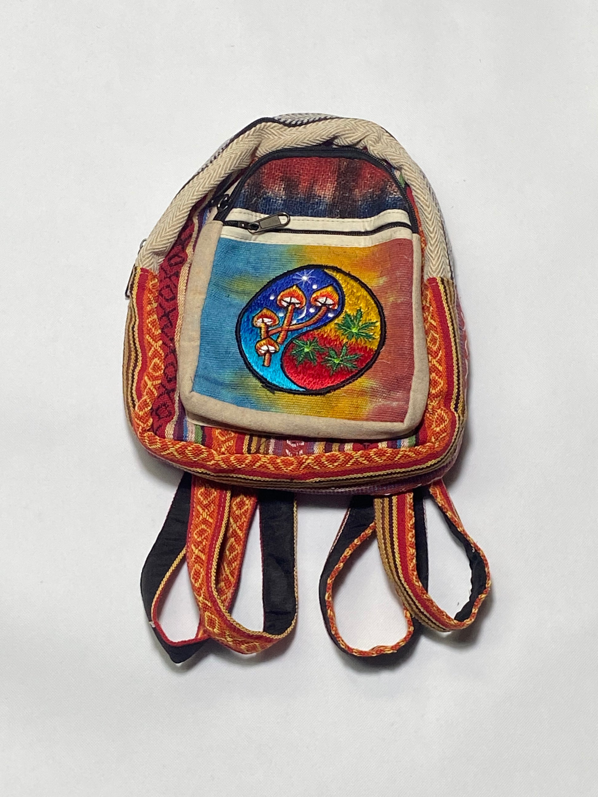 Timmur Peace Mix Design Hemp Bag For Women