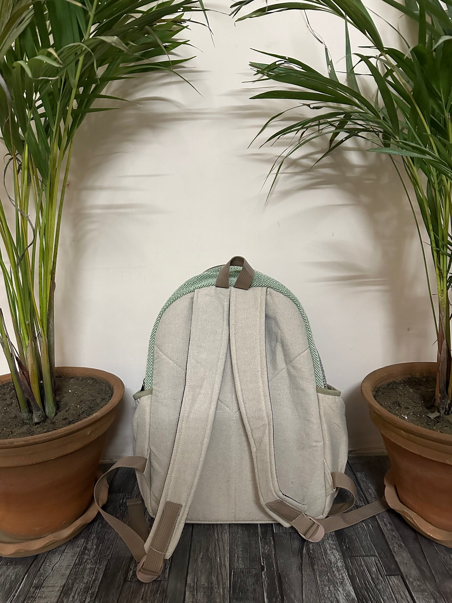 Timmur Unisex Hemp Backpack - Clean Design