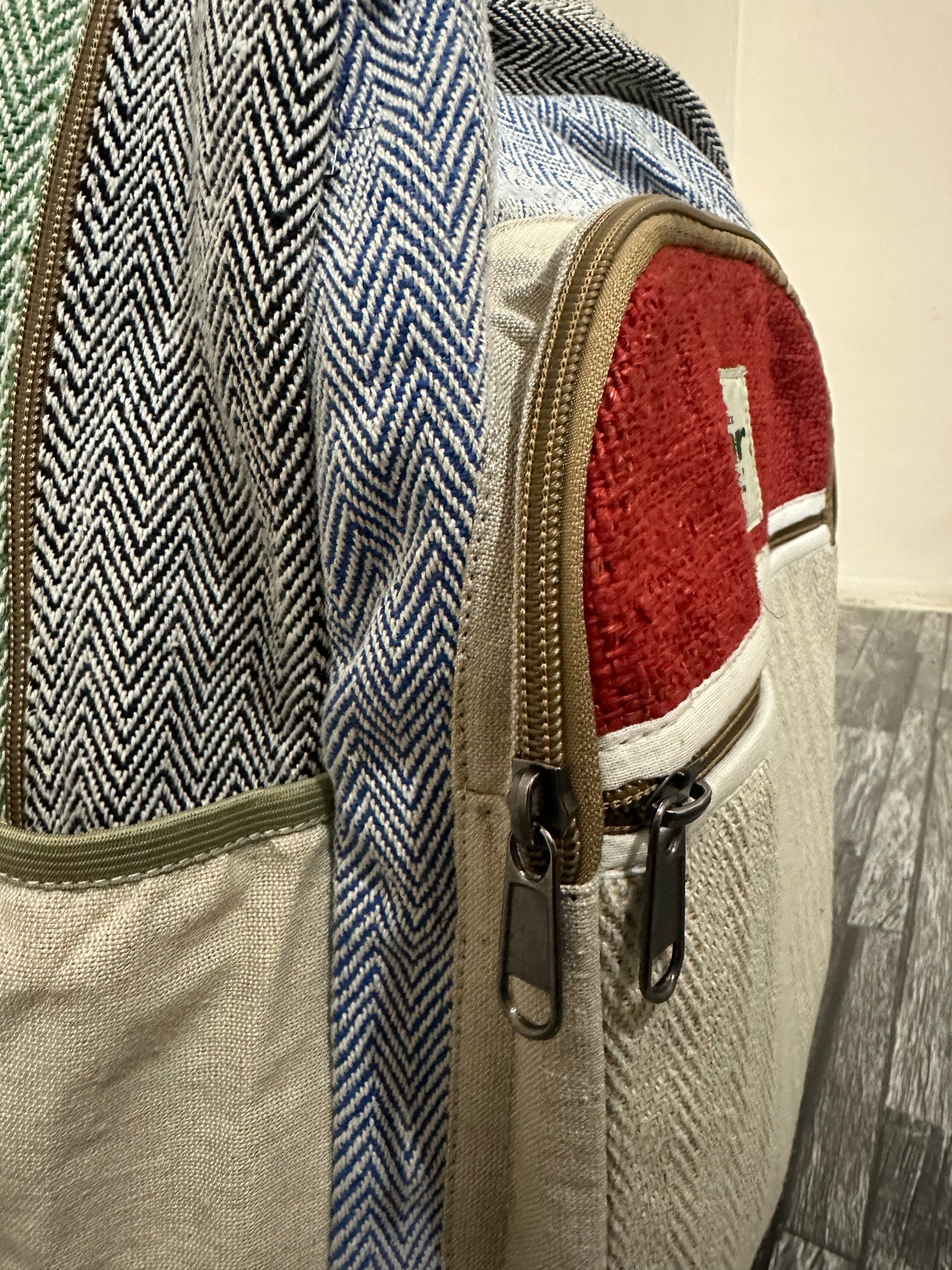 Timmur Unisex Hemp Backpack - Clean Design