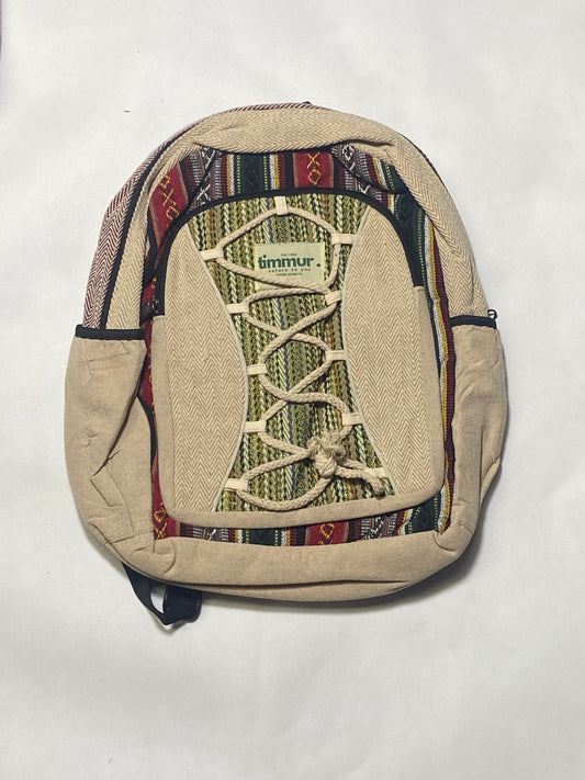 Timmur Gorgeous Hemp Backpack For Men & Women
