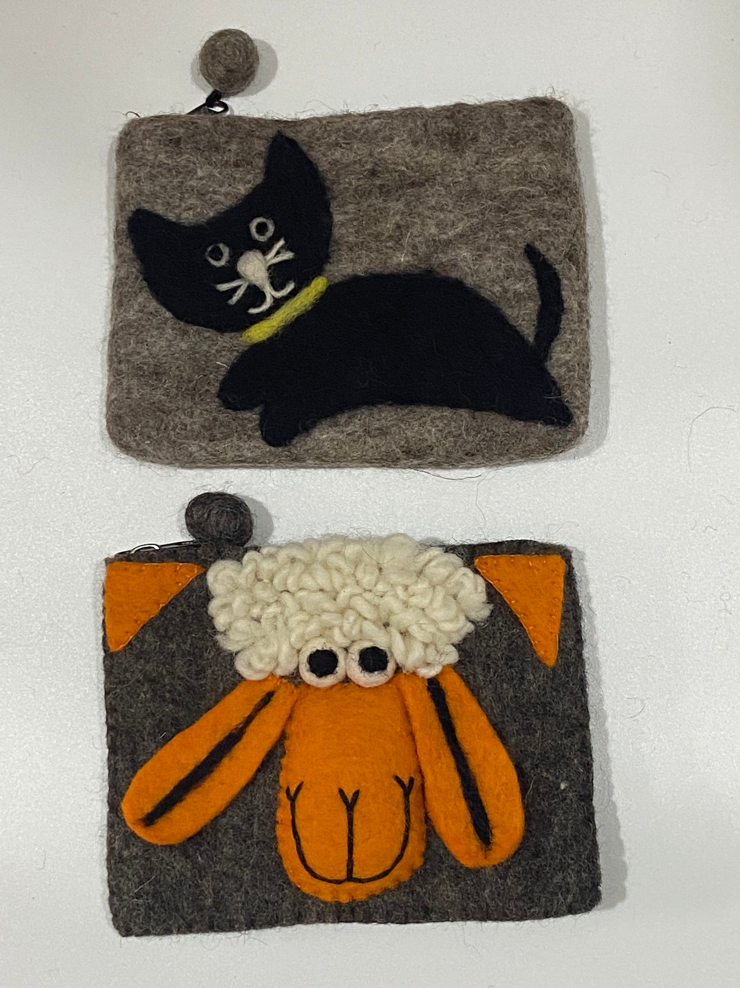 Timmur Animal Design Felt Wallet