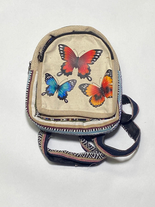 Timmur  Butterfly Printed Hemp Bag For Women