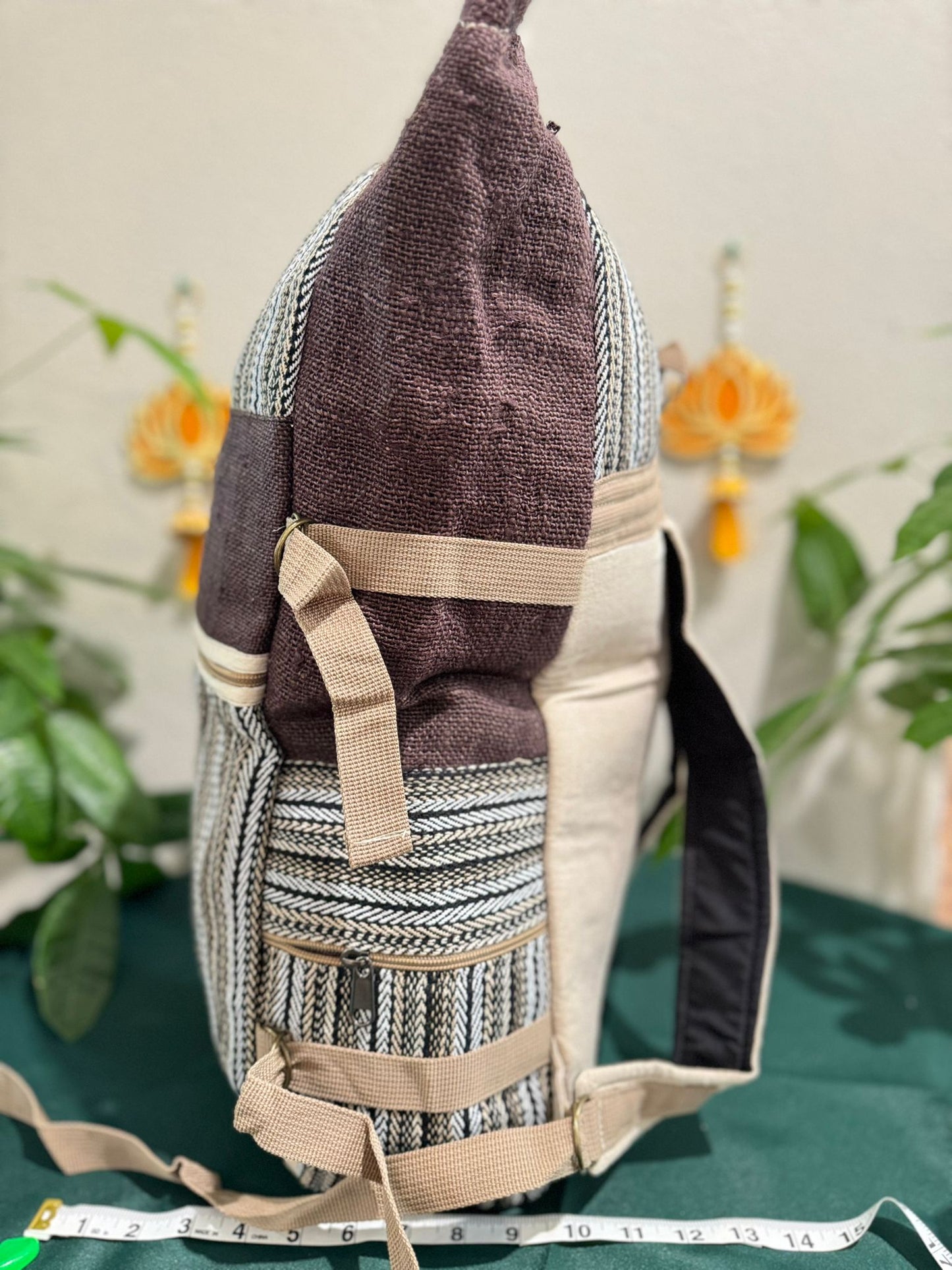 Timmur Unisex Trekking Hemp Backpack