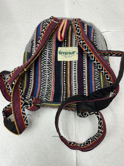 Timmur Hemp Ladies Mini Backpack - Butterfly